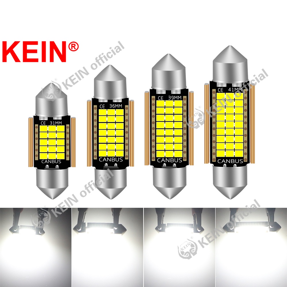 Đèn LED C10W Festoon 31MM 36MM 39MM 41MM C5W C3W 2016 ánh sáng trắng chất lượng cao cho xe hơi