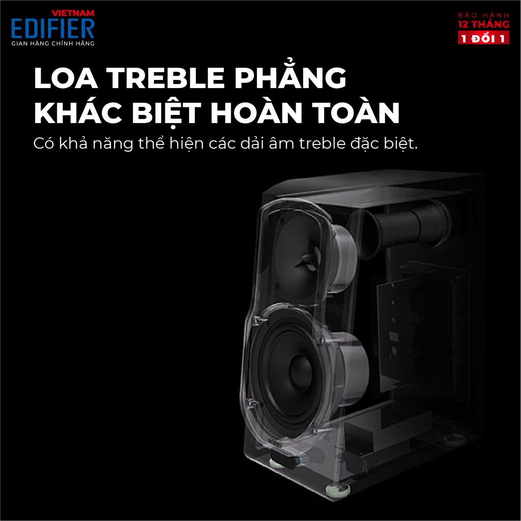 Bộ loa Bluetooth Bookshelf Hifi cao cấp EDIFIER S2000MKIII - Công nghệ aptX - Kèm dây cáp 2RCA ra 4RCA dài 2M Chính hãng
