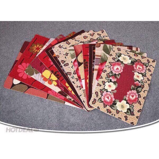 Combo thảm lau chân 3D