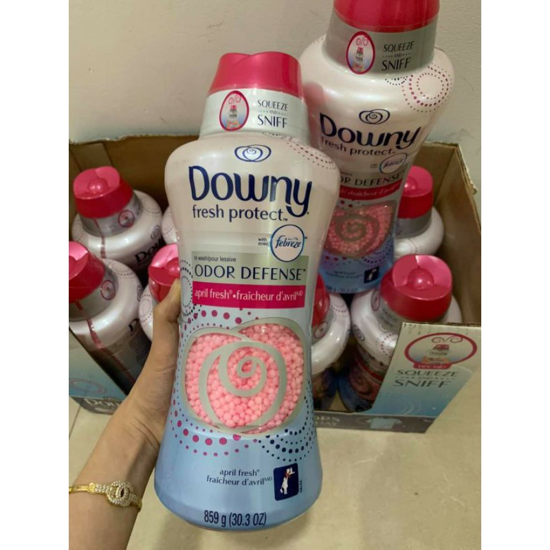 VIÊN XẢ VẢI MỸ DOWNY FRESH PROTECT APRIL FRESH 859g - Hàng Mỹ