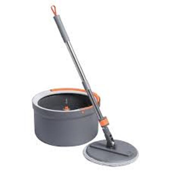 KG26M - Cây lau nhà đa năng xoay 360 độ, Chổi lau nhà Kangaroo KG26M chậu tròn nhựa ABC siêu bền, cây lau rút ngắn