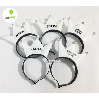 Cài vương miện running man đèn led