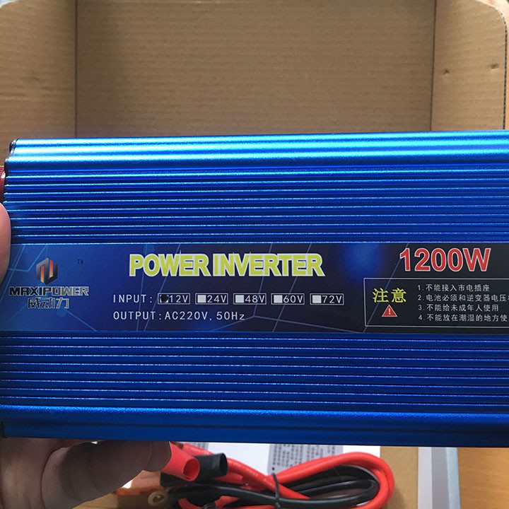 Bộ Biến Điện 12V Lên 220V 1200W