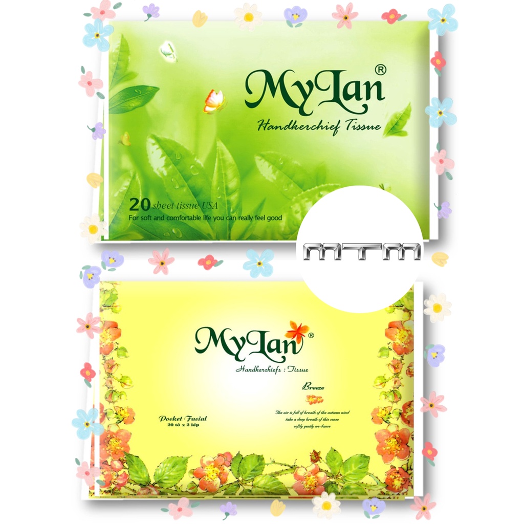 Khăn Giấy Vệ Sinh Mỹ Lan 1 Cây (10 bịch nhỏ)