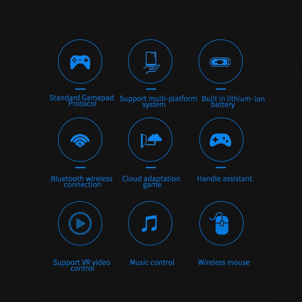 Tay cầm điều khiển MOCUTE kết nối bluetooth chơi game dành cho iPhone Android