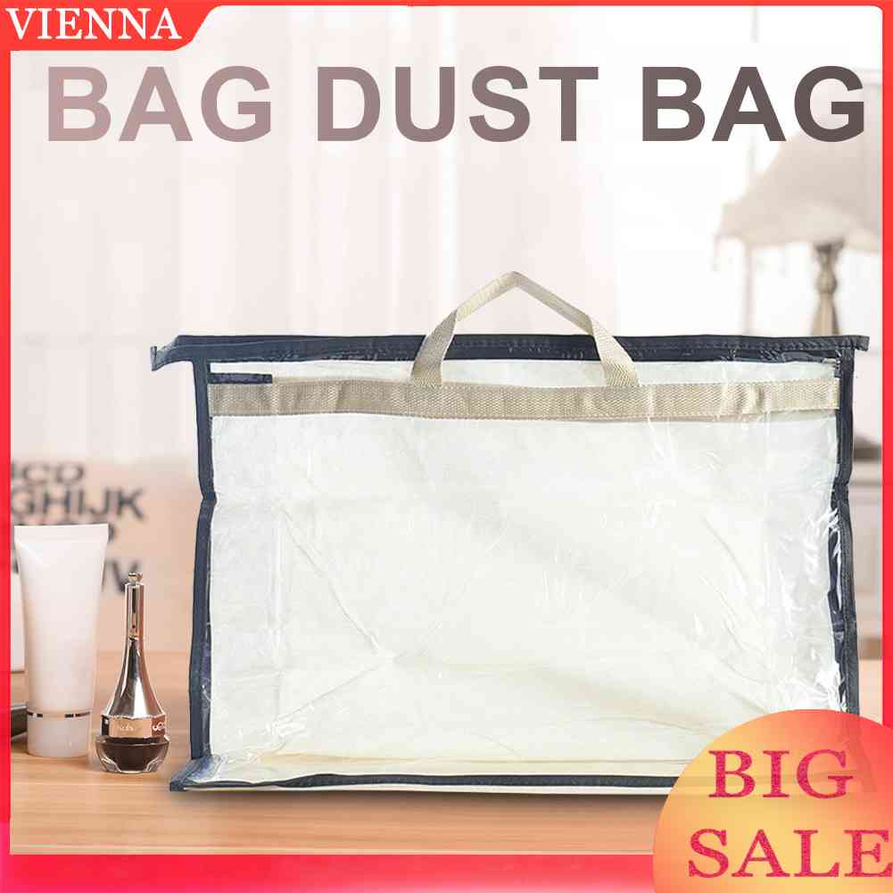 Túi Đựng Túi Xách Bằng Nhựa PVC Trong Suốt Chống Ẩm / Bụi Bẩn Treo