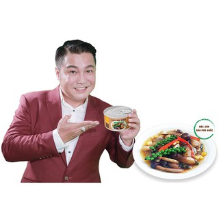 Nấm mối đen kho tiêu