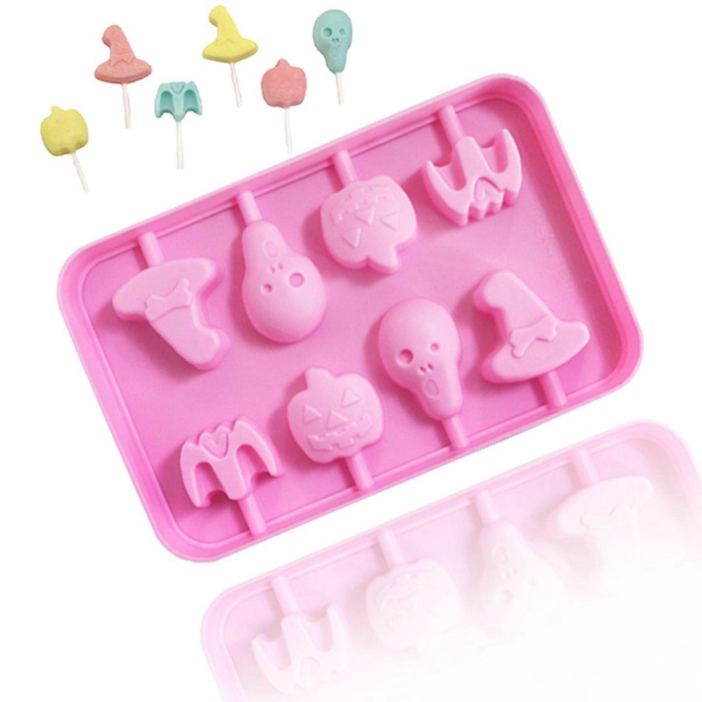 AUGUSTINA Khuôn Silicone Làm Bánh Kẹo Hình Quả Bí Ngô Độc Đáo