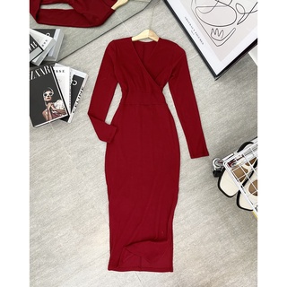 ĐẦM BODY CỔ V ĐẮP NGỰC