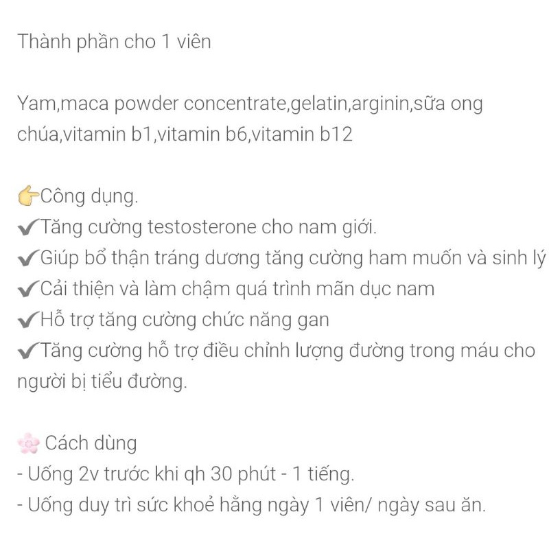 Plus Men USA Bổ Thận Tráng Dương Tăng Cường Sinh Lực Nam