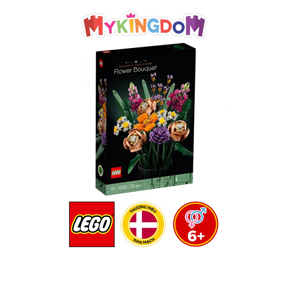Đồ Chơi LEGO Creator Bó Hoa LEGO 10280 (756 Chi tiết)