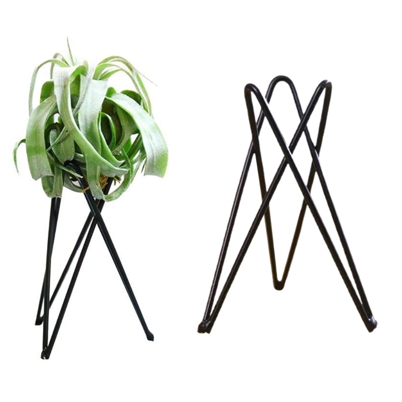 Giá Đỡ Chậu Cây Cảnh Bằng Sắt Phong Cách Bắc Âu Độc Đáo Trang Trí Nhà Cửa/ Sân Vườn
