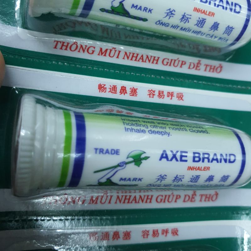 Ống hít mũi cây búa Axe Brand - Đông Anh Pharmart