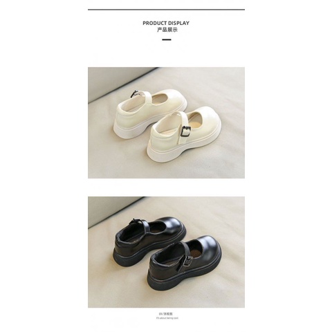 Giày Búp Bê Da Thời Trang Xuân Thu Lolita 20222 Dành Cho Bé Gái