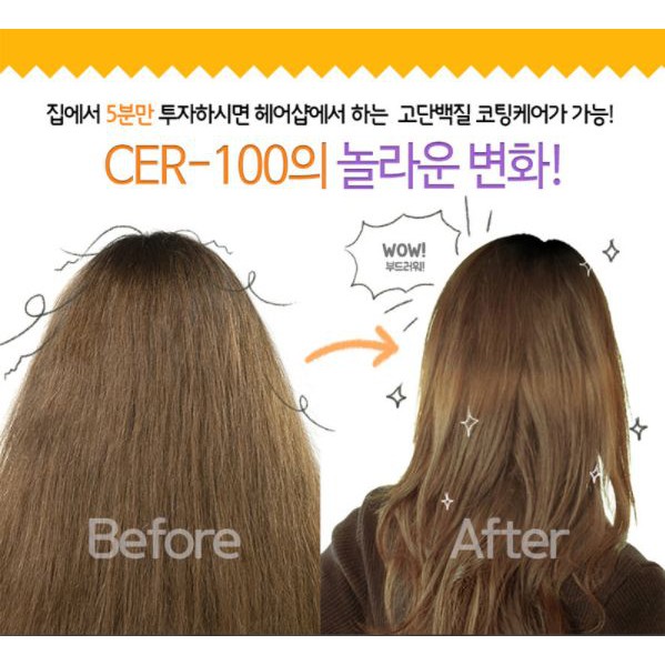 Tinh Chất Dưỡng Tóc Elizavecca CER-100 Collagen Protein 50ml