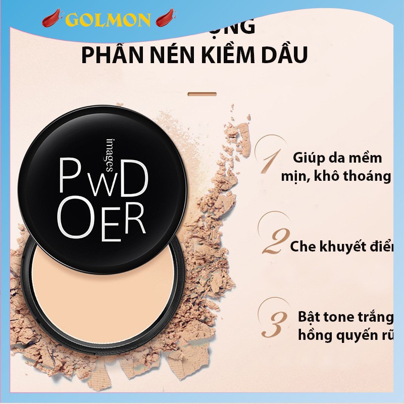 Bộ trang điểm IMAGES Phấn phủ+Bút tạo khối+Chì kẻ mày+Bút dạ kẻ mắt+Mascara+Son lì+Mặt nạ dưỡng ẩm GM-BTD-M705