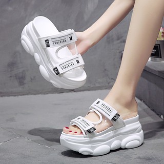 Dép đế bánh mì cao 7cm (video + ảnh thật)