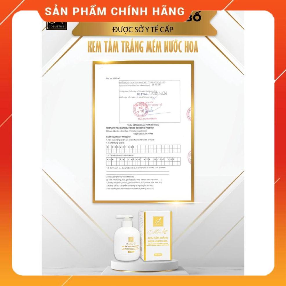 Kem Tắm Trắng Mềm nước hoa, 150ml,làm trắng da, dưỡng ẩm