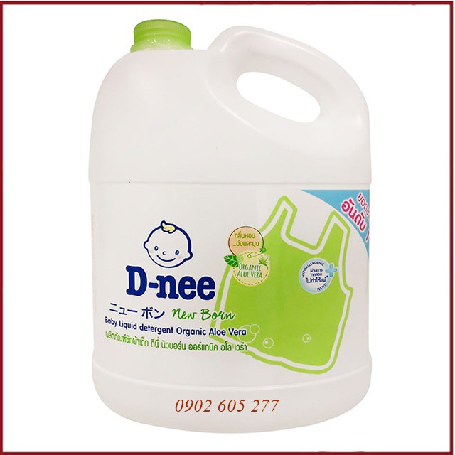 [hàng chính hãng] Nước giặt quần áo trẻ em Dnee Thái Lan 3000ml HÀNG LOẠI I