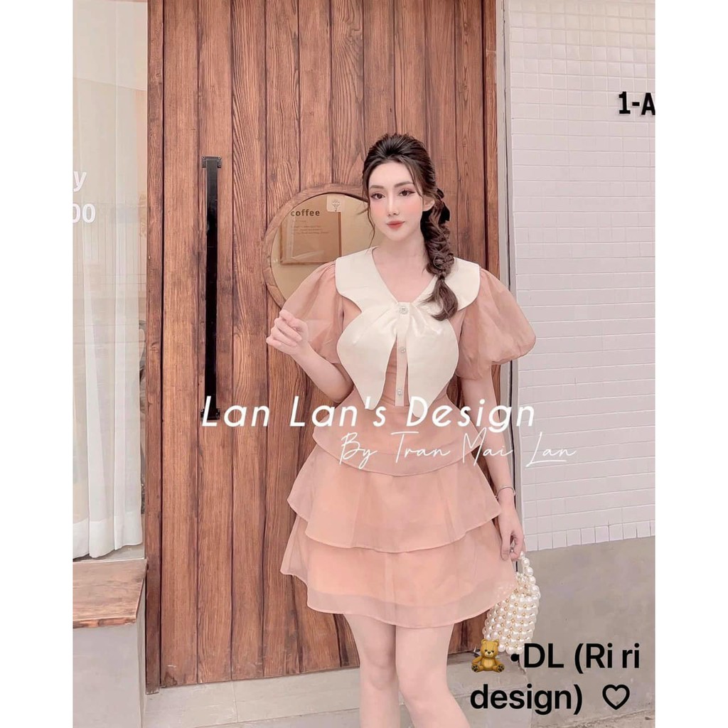 Váy tiểu thư tầng tầng nơ to Đính Đá ( kèm ảnh thật, video ) | BigBuy360 - bigbuy360.vn