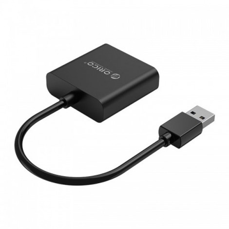 Bộ chuyển USB 3.0 Sang VGA Orico UTV-BK - Hàng Phân Phối chính hãng