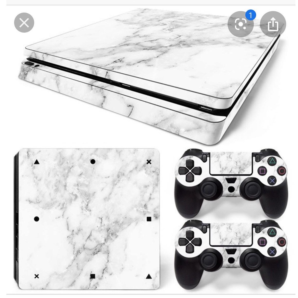 Miếng dán trang trí Skin PS4 SLIM làm theo yêu cầu