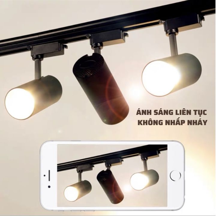 Đèn rọi ray led cob 20w 30w tranh tường bể thủy sinh