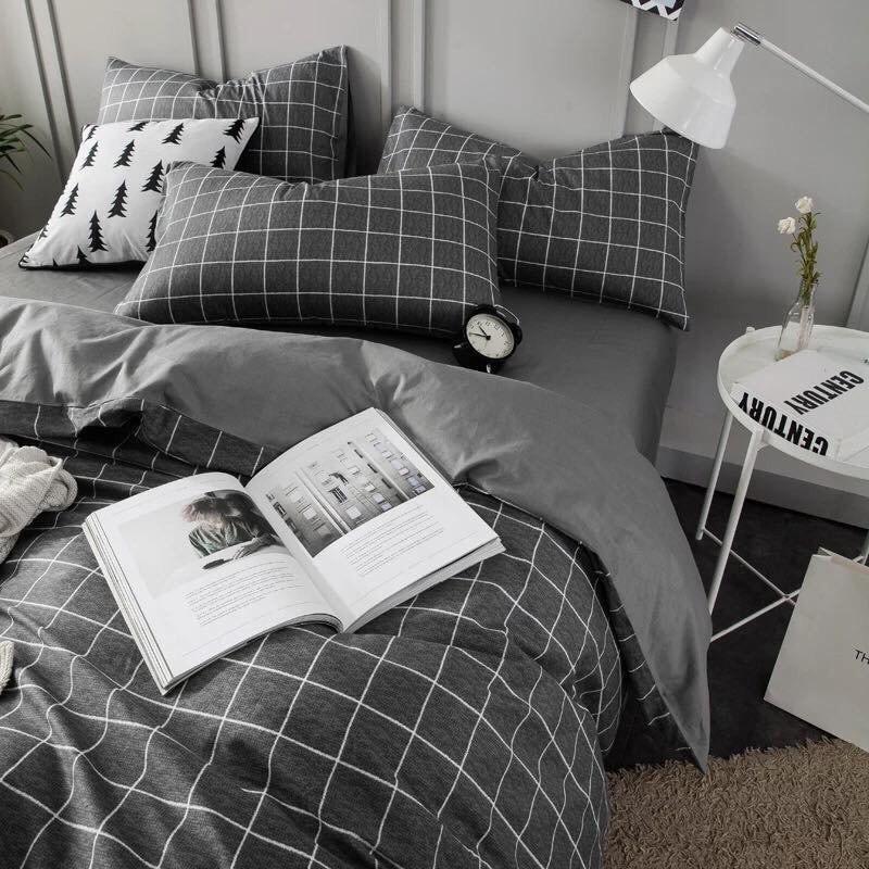 Bộ kẻ vuông đen than chất lượng siêu tốt