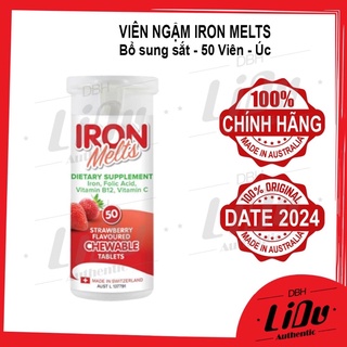 Viên ngậm Sắt Iron Melts 50 viên