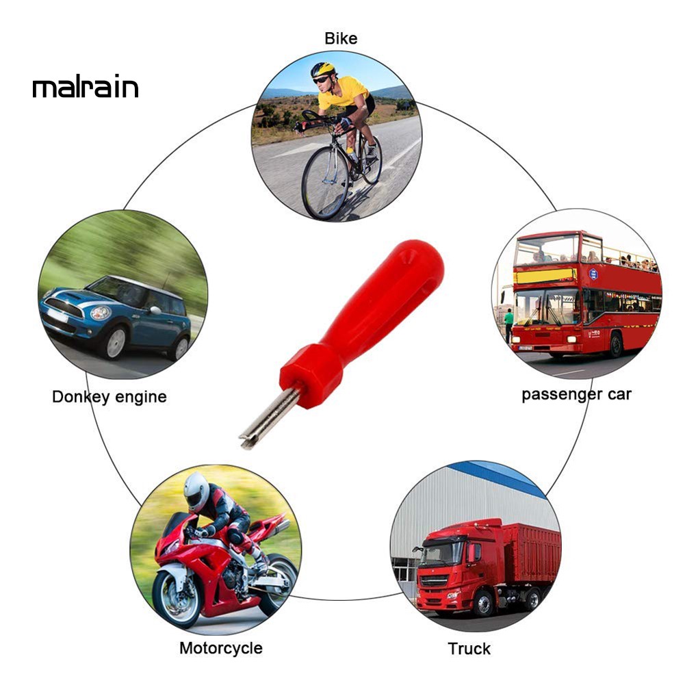 Bộ 5 Dụng Cụ Tháo Lõi Van Xe Hơi Bằng Nhựa Tiện Dụng