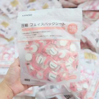 Mặt nạ viên nén Miniso Nhật Bản