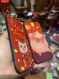 Ốp lưng huawei nova 3E heo chúc tết