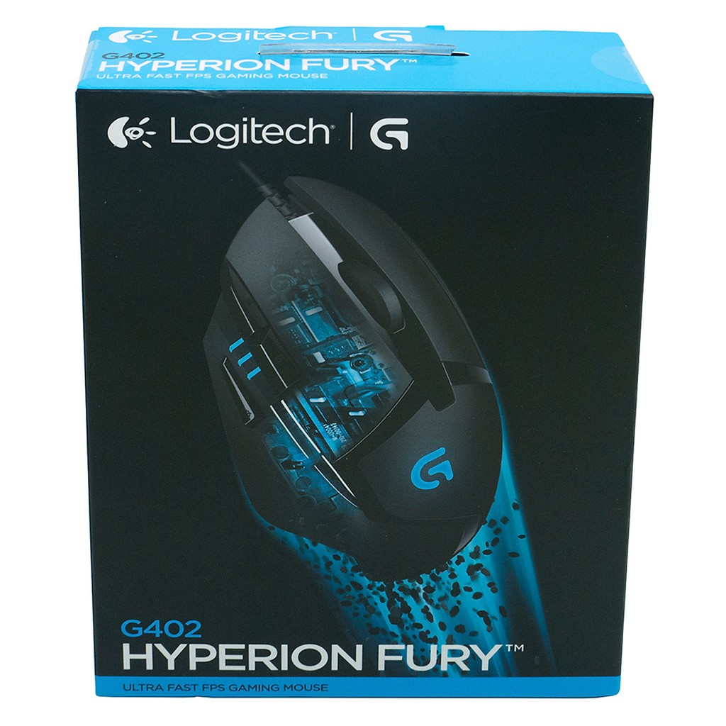 Chuột Chơi Game Có Dây Logitech Hyperion Fury G402 4000DPI LED 8 Phím - Hàng Chính Hãng