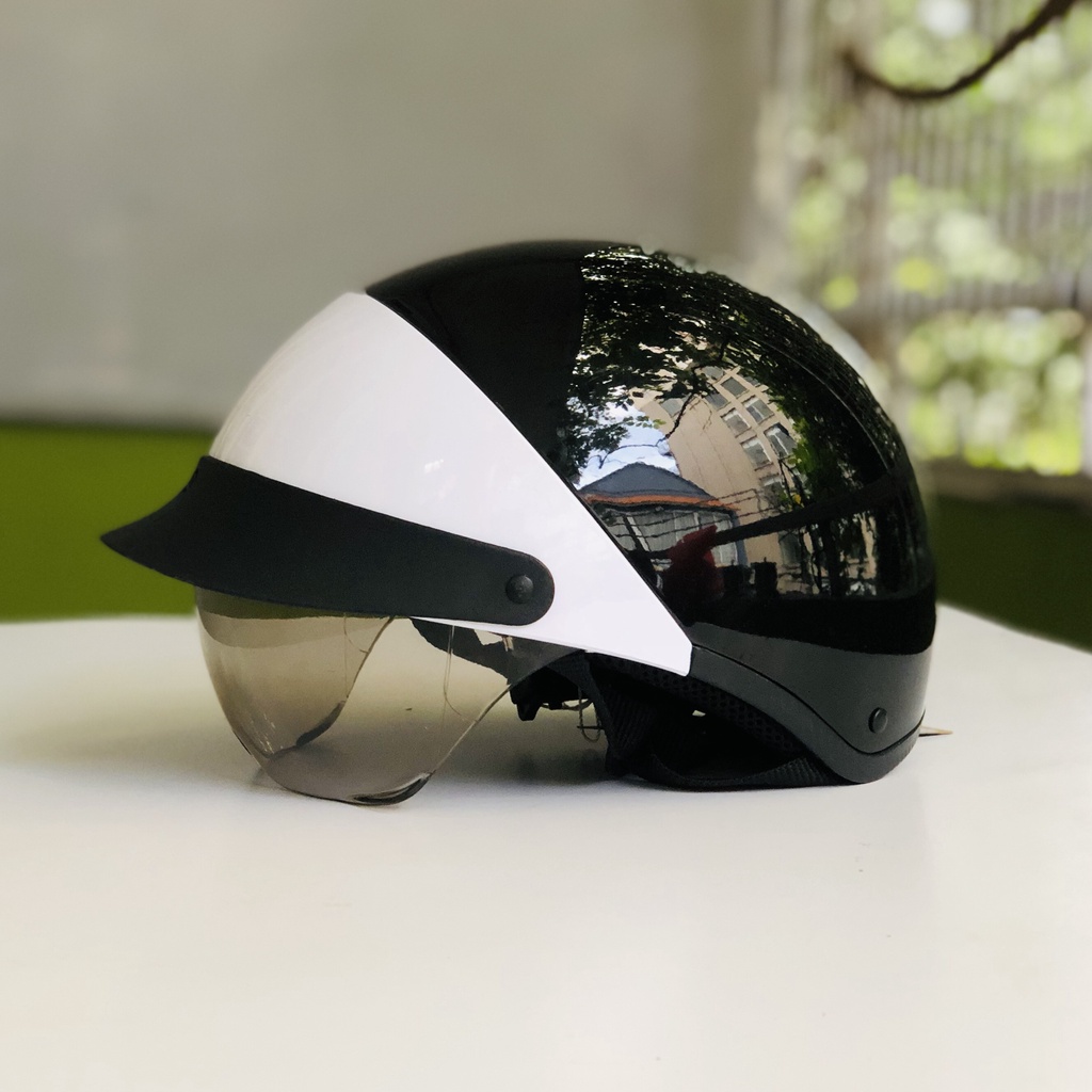 Mũ bảo hiểm nửa đầu Asia MT140K kính âm freesize cho vòng đầu 54-57cm, nón đa dạng màu, bảo hành 12 tháng