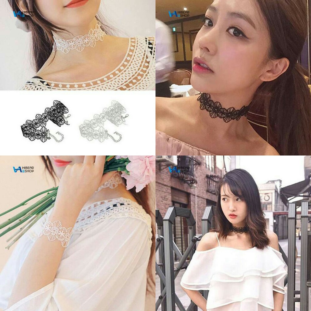 Vòng cổ choker ren