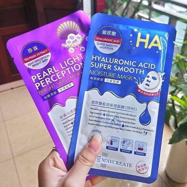 Mặt Nạ Dưỡng Ẩm HA- Hyaluronic Acid Super Smooth [Lẻ 1 miếng]