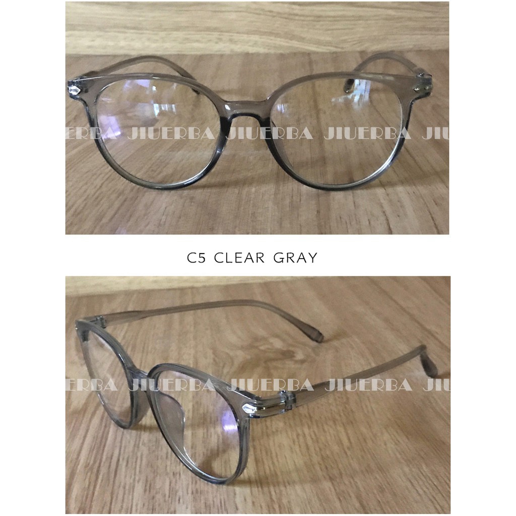 Mắt kính chống bức xạ có khung gắn tròng kính cận thị tiện lợi cho cả nam và nữ