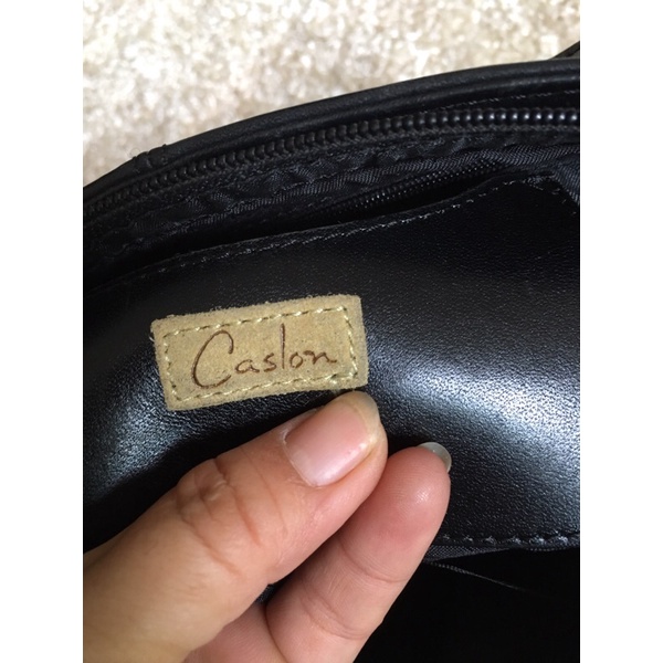 Túi si hiệu da thật phom đeo vai