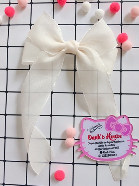 Kẹp nơ voan hàn quốc