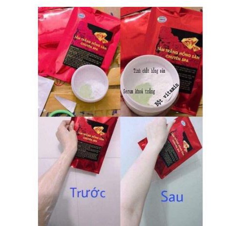 [Sale] [Hangcty] 1 gói Tắm Hồng Sâm chuyên spa