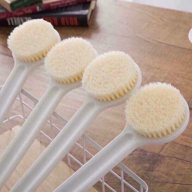 Bàn chải cọ lưng Muji xuất nhật Cây chà lưng Cây cọ lưng