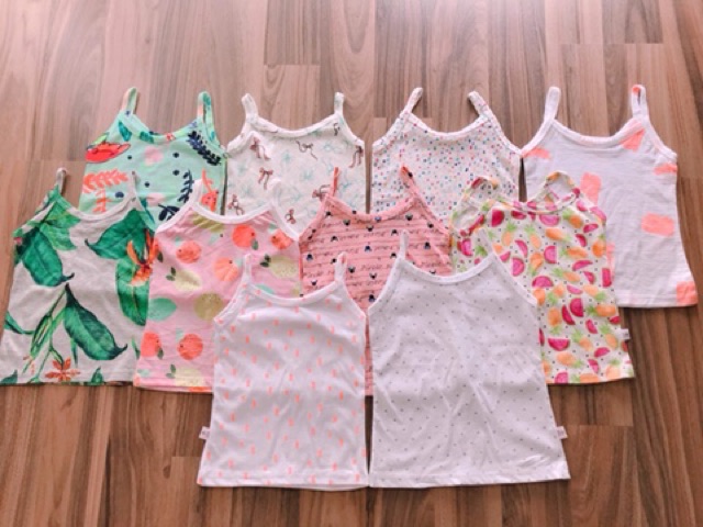 ÁO HAI DÂY BÉ GÁI CỰC ĐẸP-SET 5 CÁI-TẶNG QUÀ KHI MUA CHỈ 1 SET