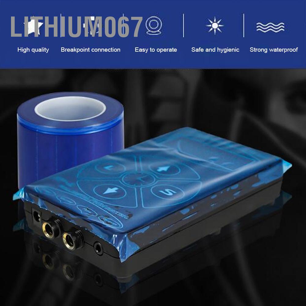 Lithium067 Waterproof Tattoo Barrier Film Roll Disposable Protective Accessories Miếng Phim Bảo Vệ Hình Xăm