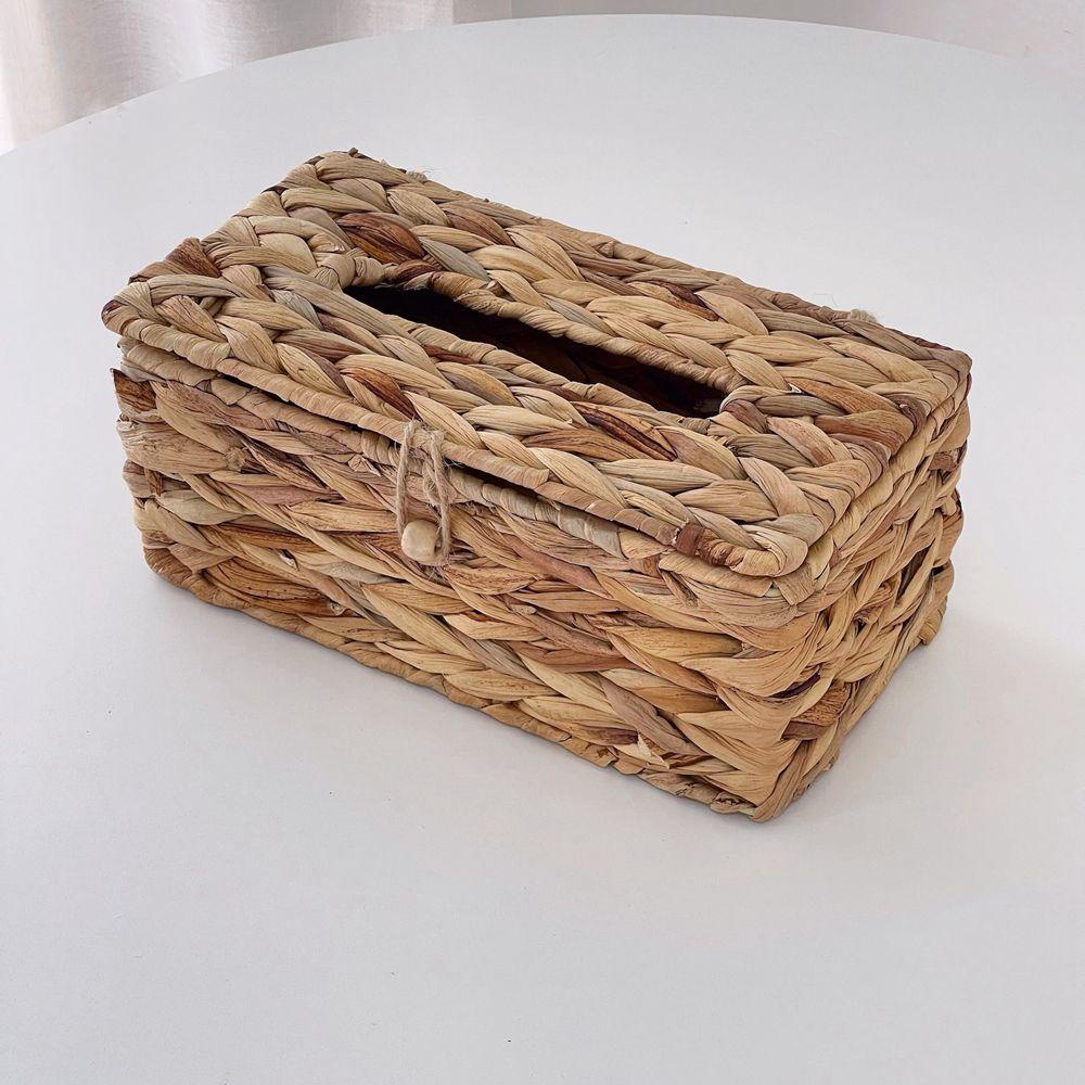 Lloyd Giá Đỡ Khăn Giấy Bằng Hyacinth Tự Nhiên Để Bàn Nhà Tắm Khách Sạn