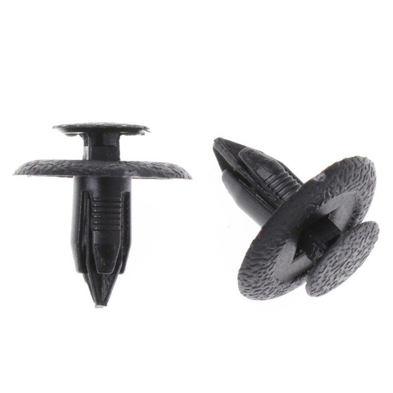 Set 50 Định Kẹp Gắn Thân Xe Hơi Màu Đen 60mm Tiện Dụng