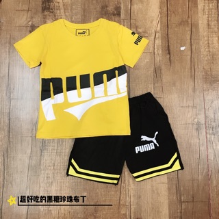 Bộ puma cộc tay bé trai