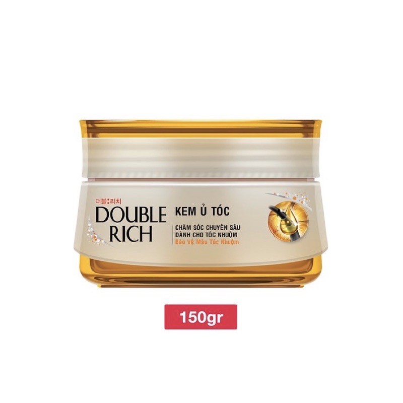 Kem ủ tóc Double Rich Hair Mask 150ml ( mầu cam )