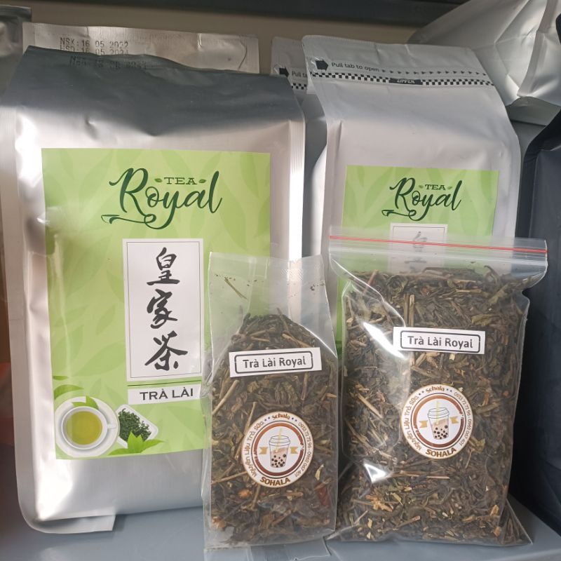 Lục trà lài  Royal túi nhỏ 100g tiện lợi - pha trà sữa, trà chanh, trà trái cây