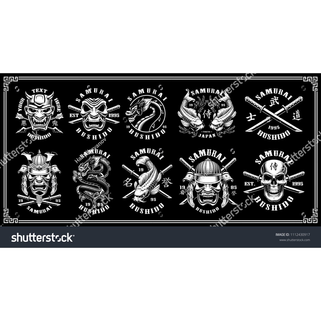 Tranh lụa 3d Samurai Nhật Bản SMRNB-03