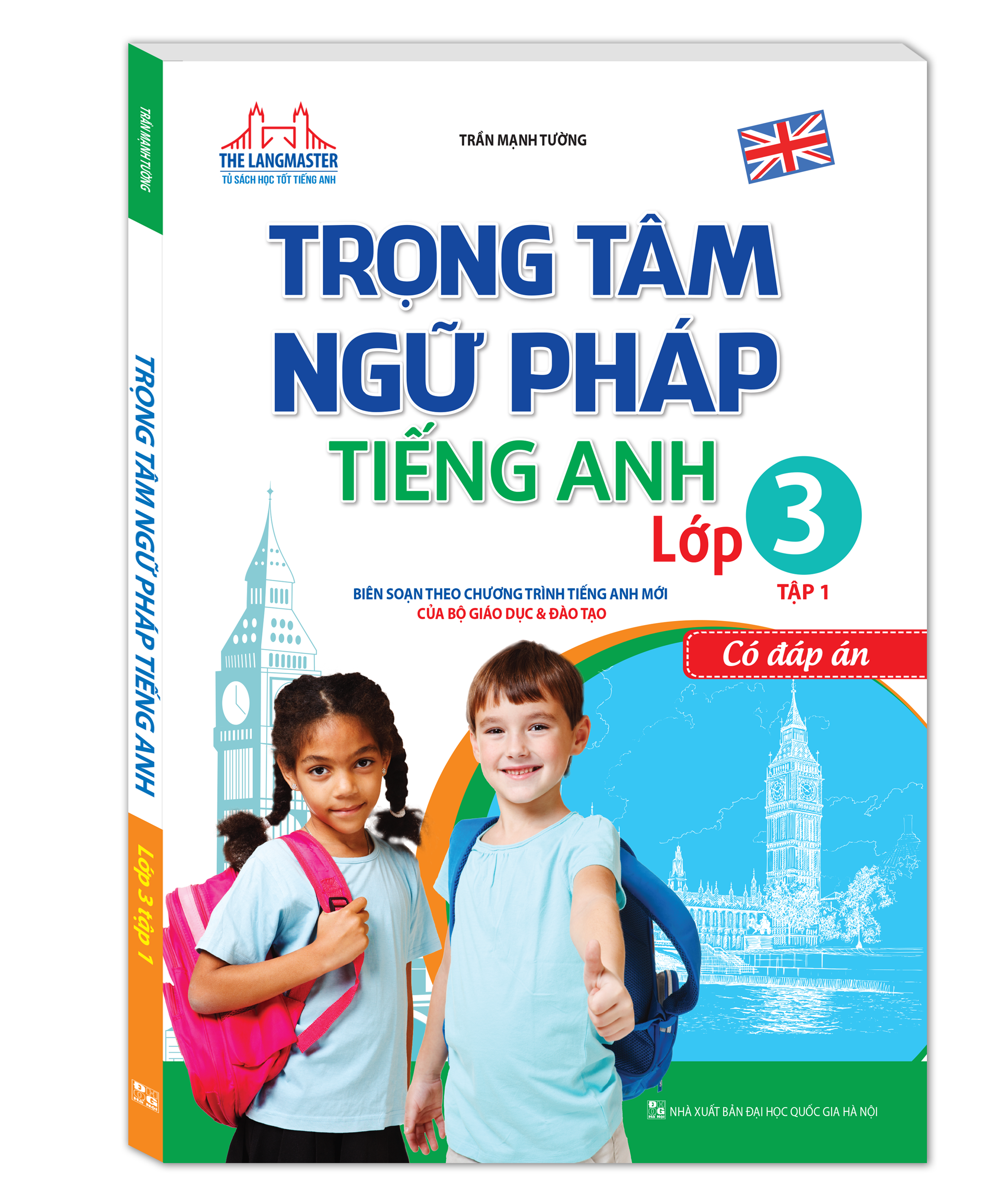 Sách - Trọng Tâm Ngữ Pháp Tiếng Anh - Lớp 3 - Tập 1 (Có Đáp Án)